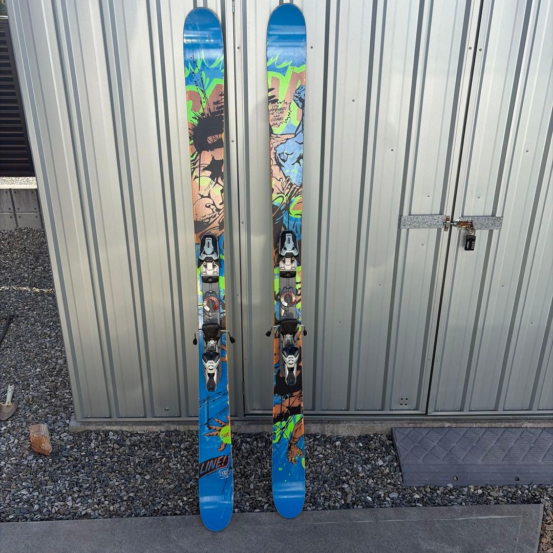 LINE BLEND 173cm スキー板 ビンディング付き　収納袋付き