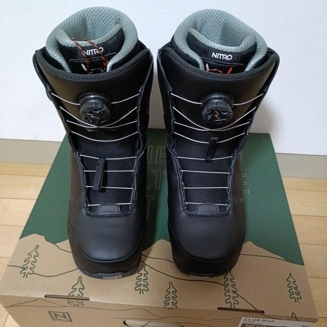 未使用品　NITRO CLUB BOA スノーボードブーツ 27.5cmグラトリ