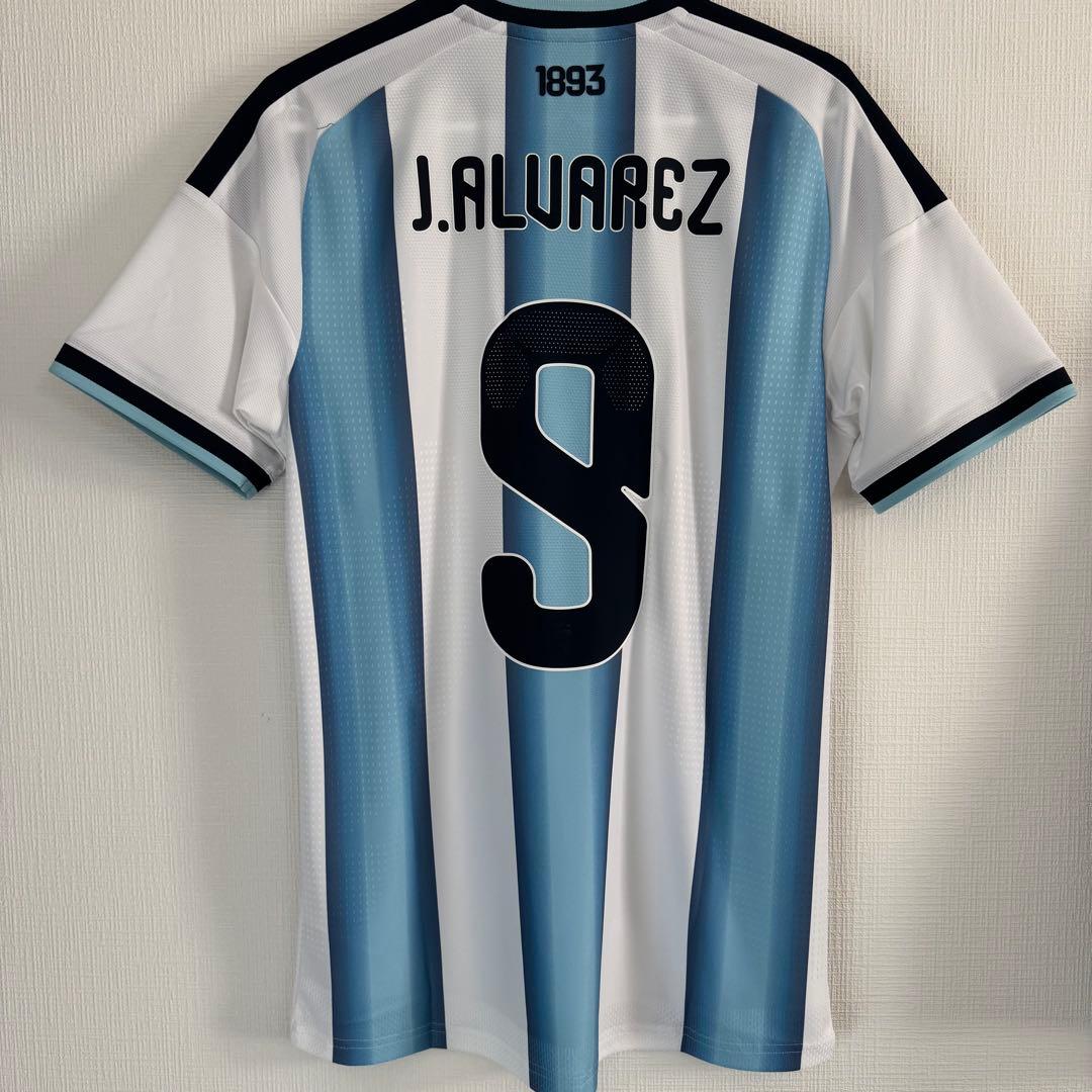 アルゼンチン代表 2026 フリアン•アルバレス オーセンティックユニフォーム