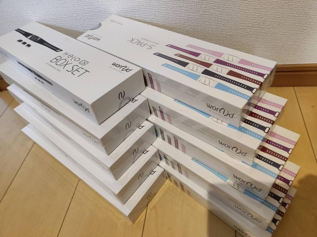 HELO LX BOX SET ×５、HELO LX BANDS ×５ ワ－ルド