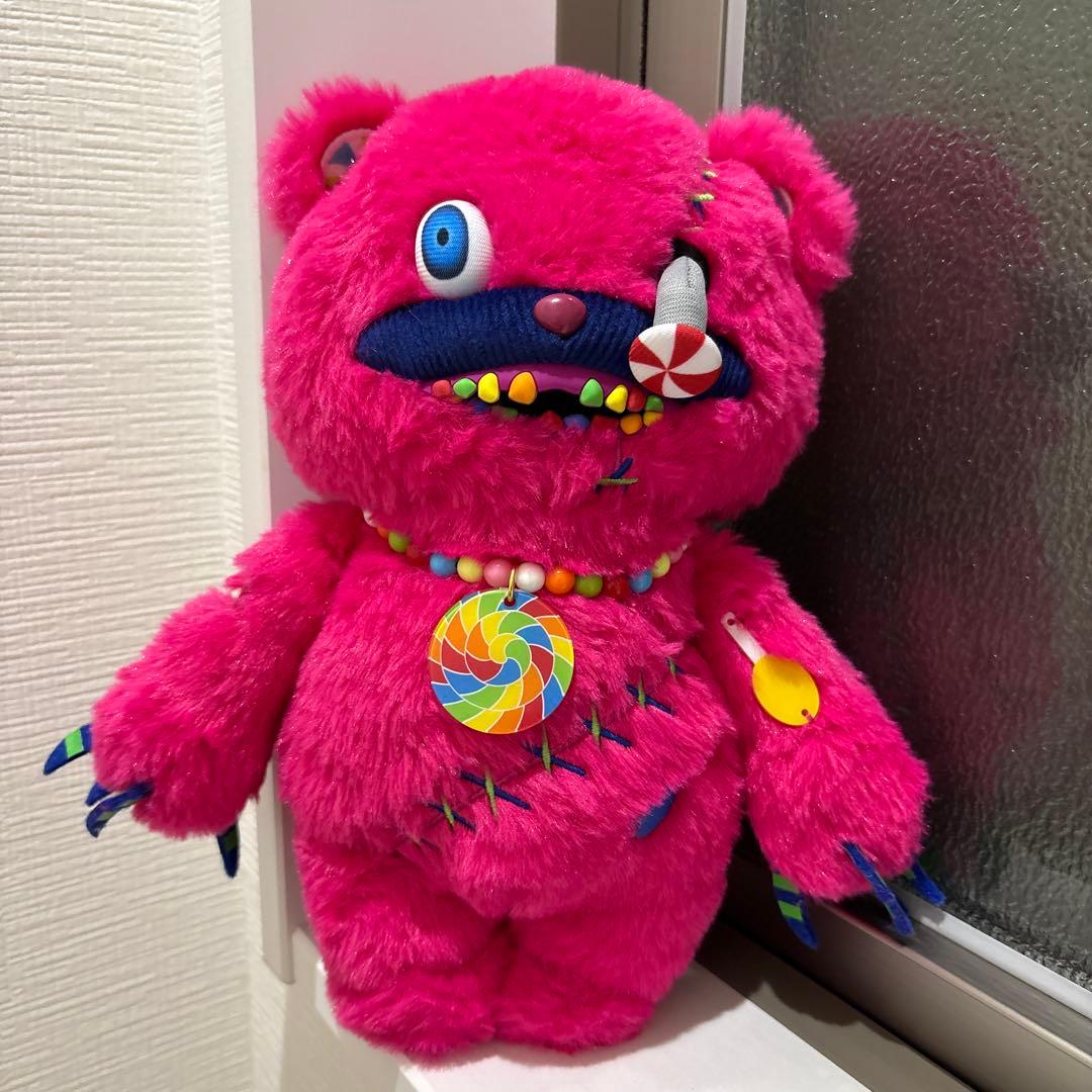 USJ ハミクマ キャンディ ぬいぐるみ ピンク