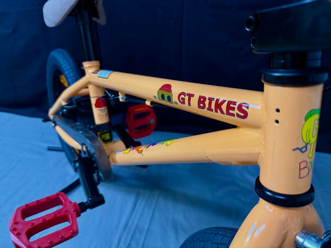 【GT BIKE】未使用品 16インチ キッズBMX 自転車 オレンジ 台湾製