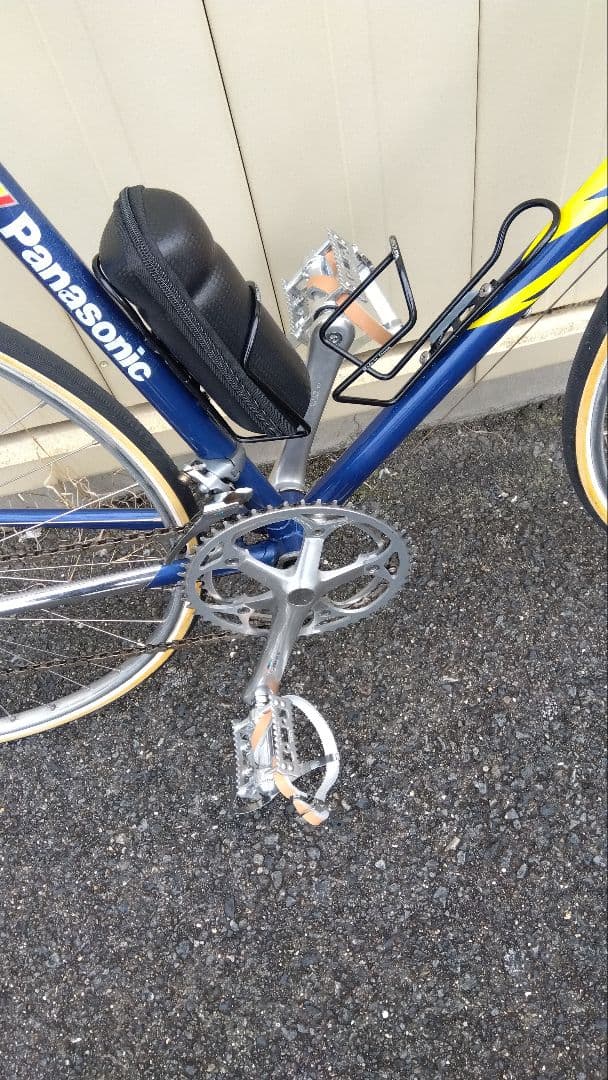 Panasonicクロモリビンテージロードバイク美品