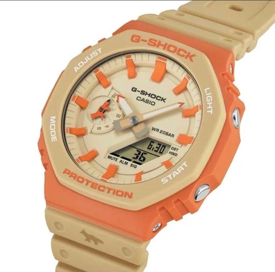 そ*ぷ様 未使用⭐G-Shock x Maison Kitsune GA-211