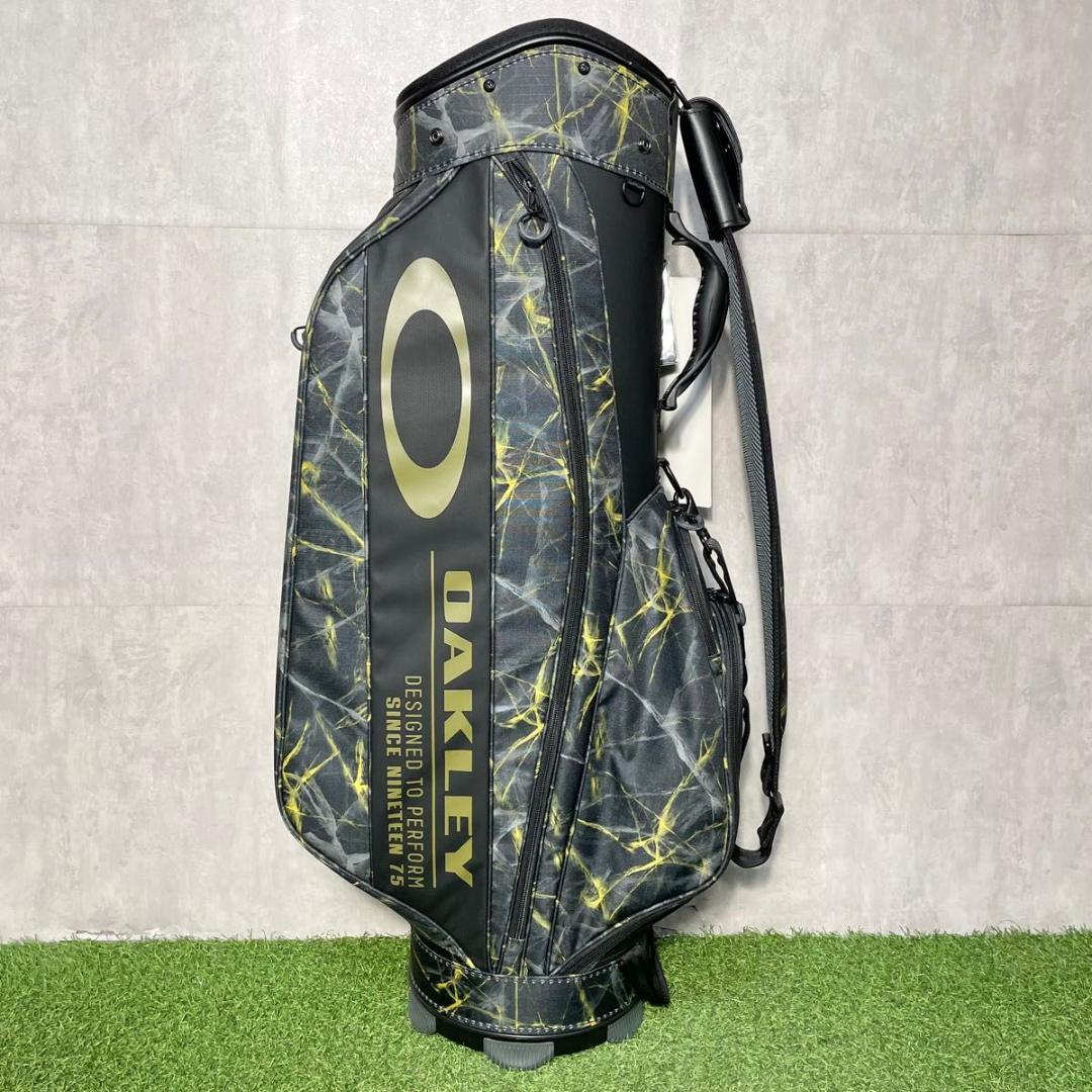 【新品】OAKLEY オークリー キャディバッグ ゴルフバッグ カモフラ柄 迷彩