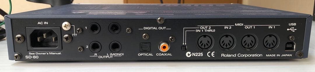 DTM・DAW EDIROL ROLAND SD-80