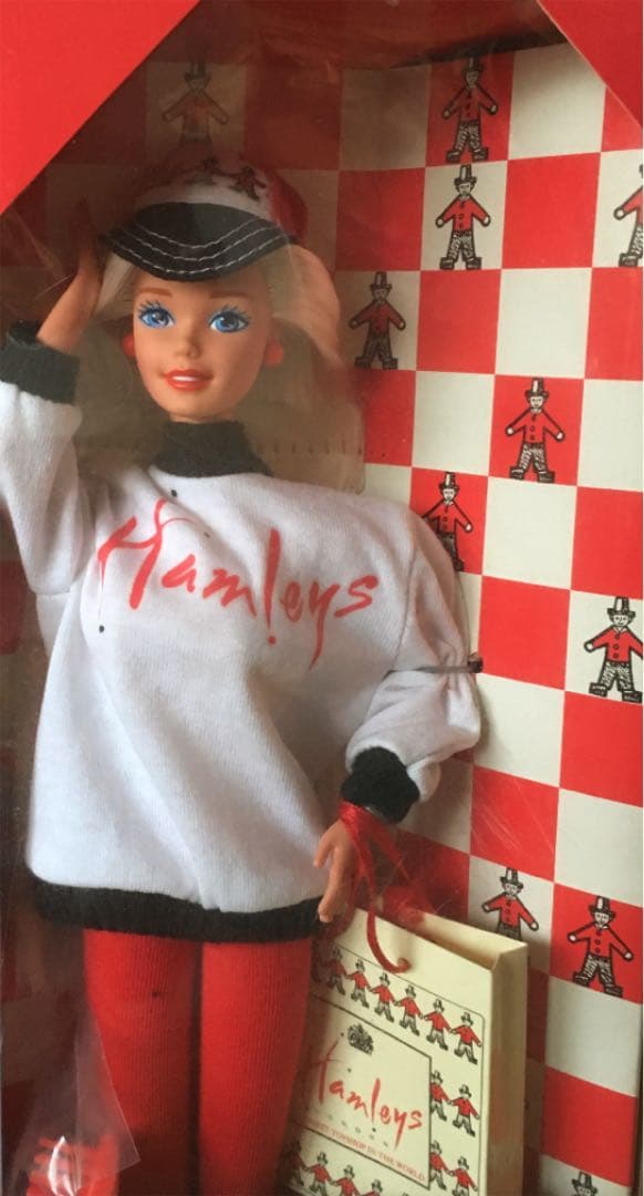 【希少品❣️】ロンドンHamleys Barbie ロンドンハムリーズ