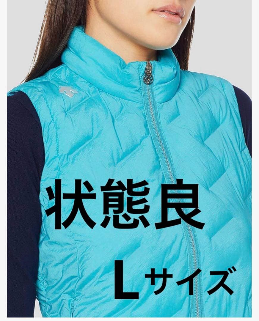 【状態良】DESCENTE デサントゴルフ ベスト サイズL