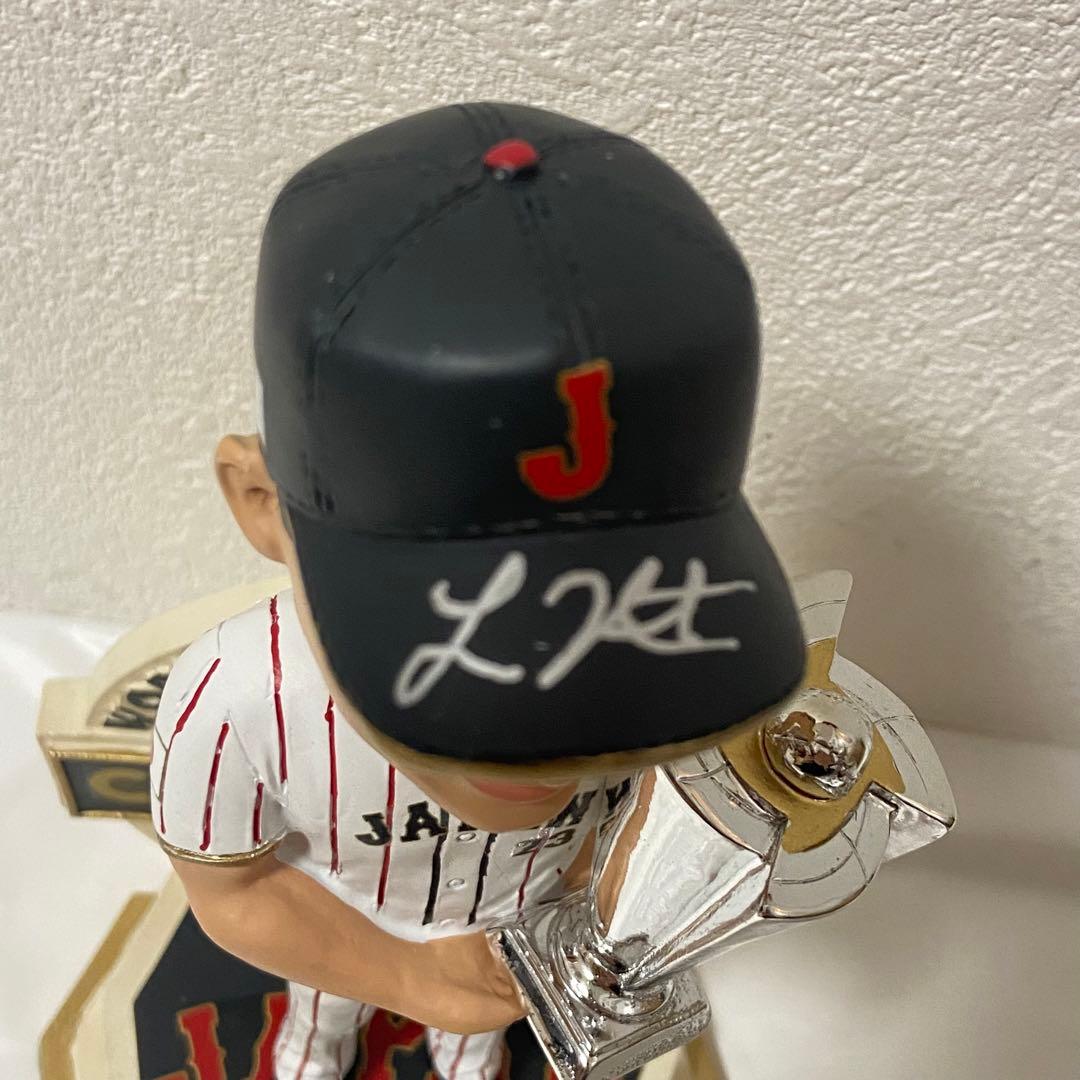 WBC日本代表 ヌートバー 直筆サイン ボブルヘッド JSAホログラム