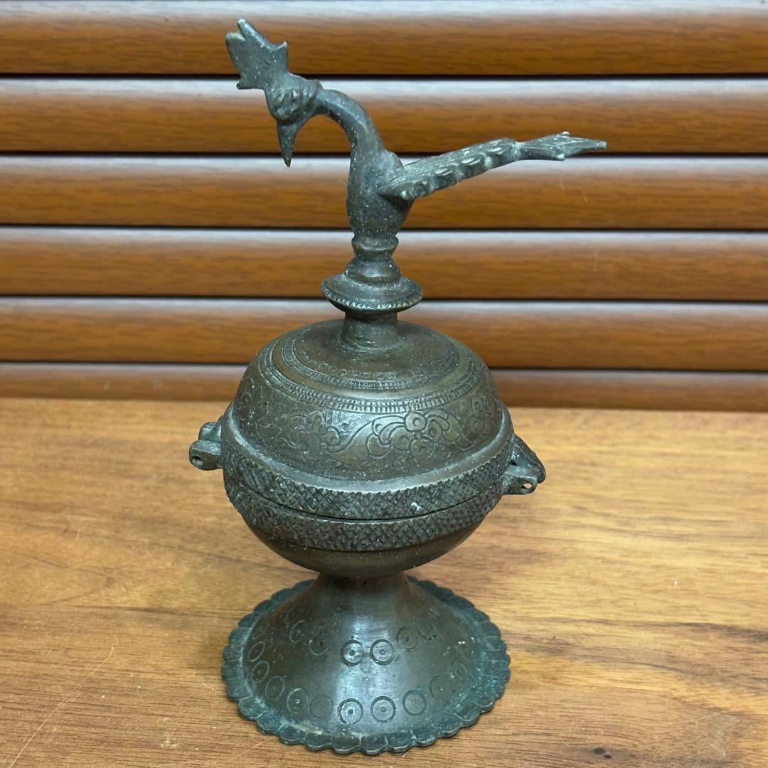 昔中国で購入した銅器の置物　仏具