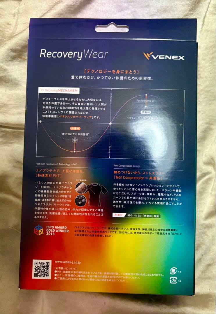 VENEX★新品未開封★リカバリーウェア★リカバリークロス+★