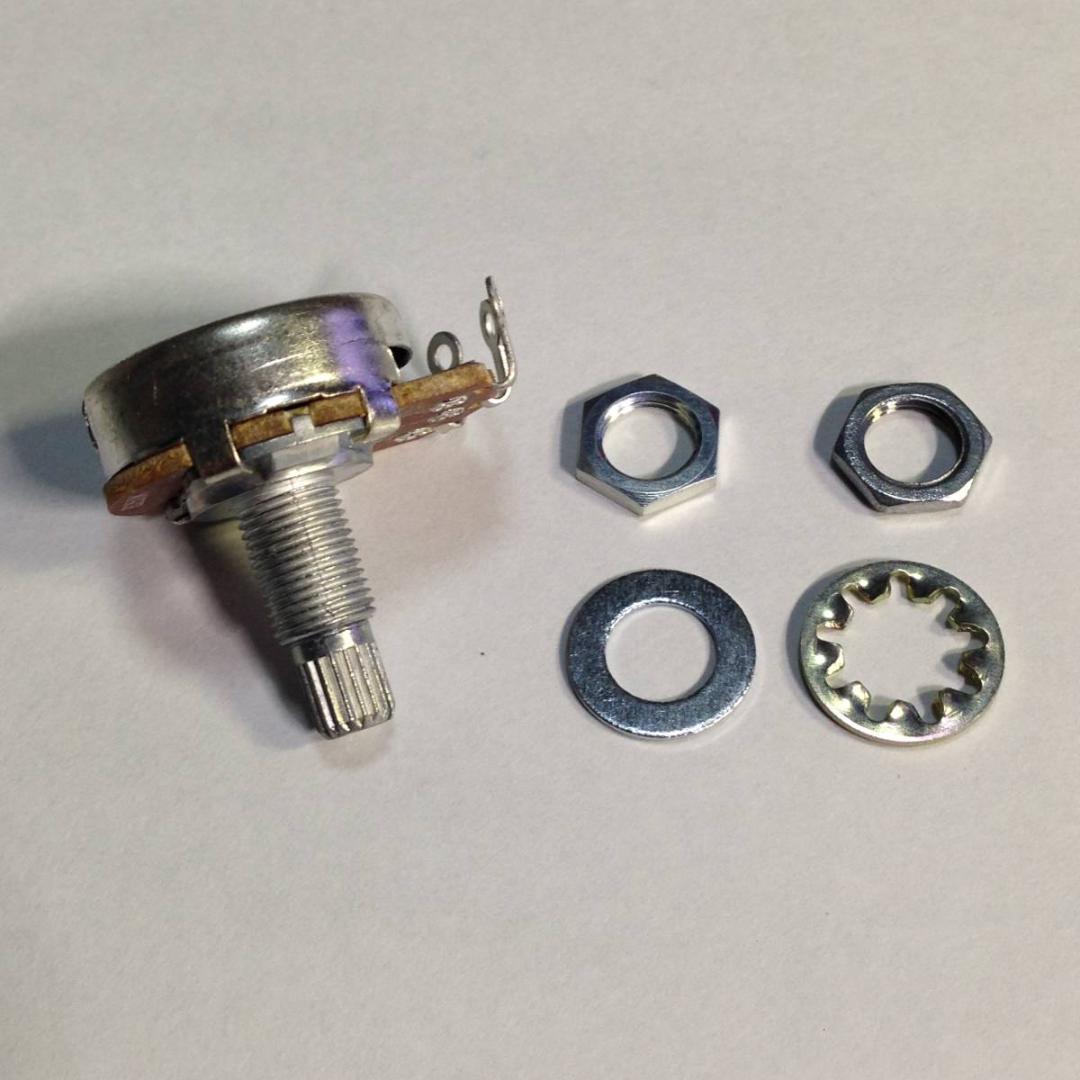 A250KΩ 39個 ポット コンデンサー 予備 ナット付 24mm 250k