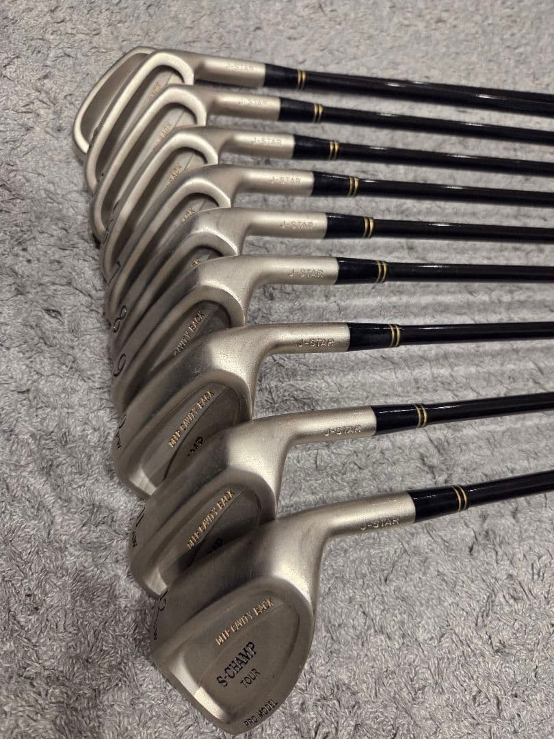 J-STAR S-CHAMP TOURアイアンセット10本FUJIKURA美品