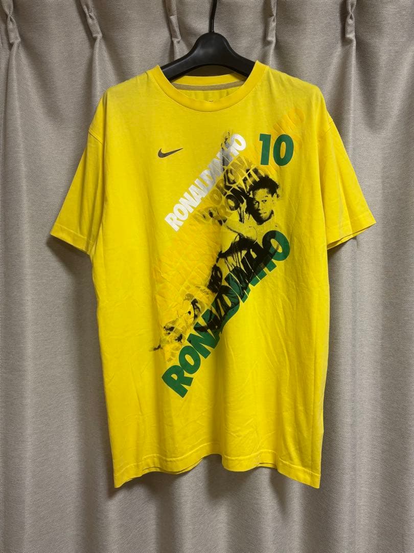 00s NIKE ナイキ ロナウジーニョ Tシャツ ブラジル