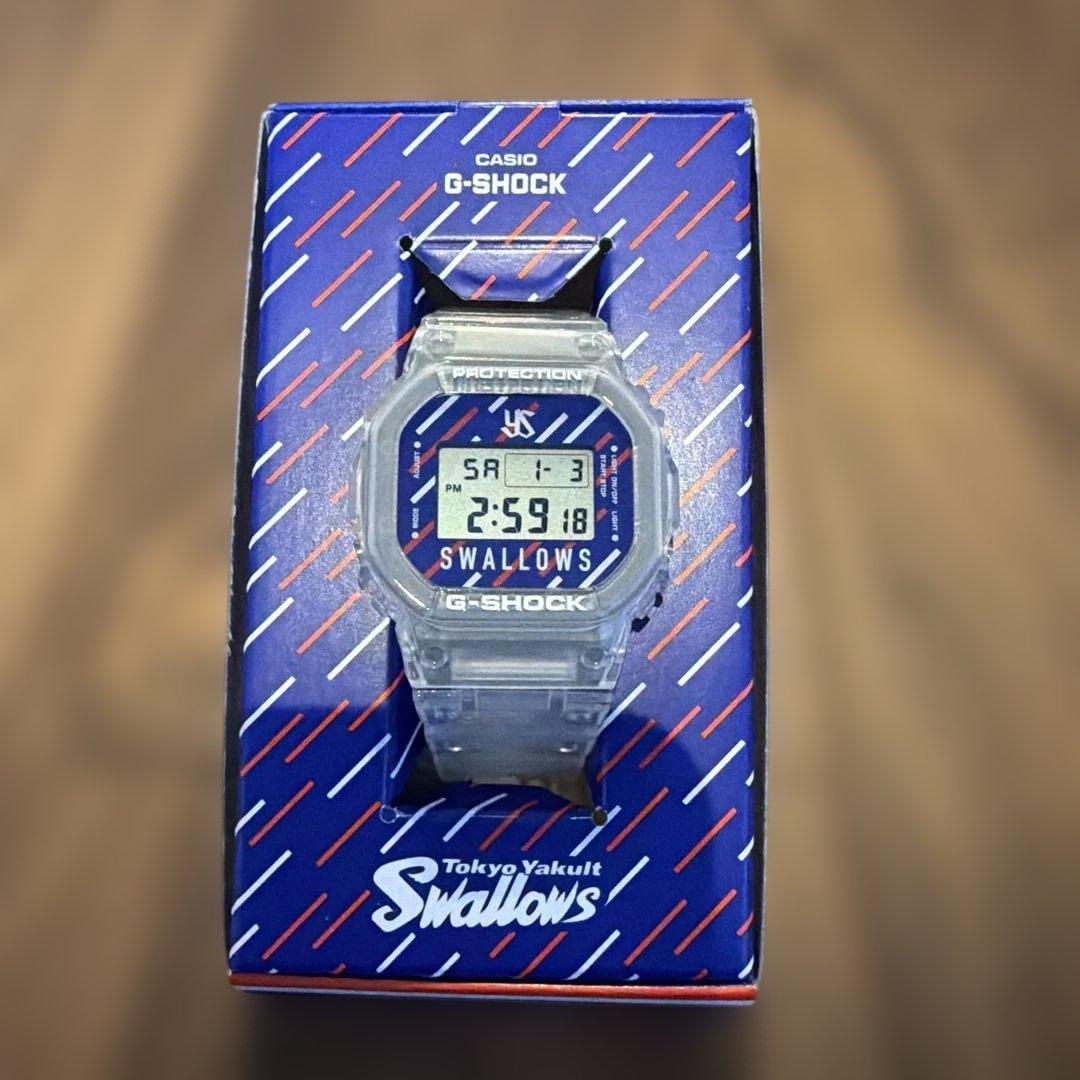 CASIO G-SHOCK SWALLOWS デジタル腕時計