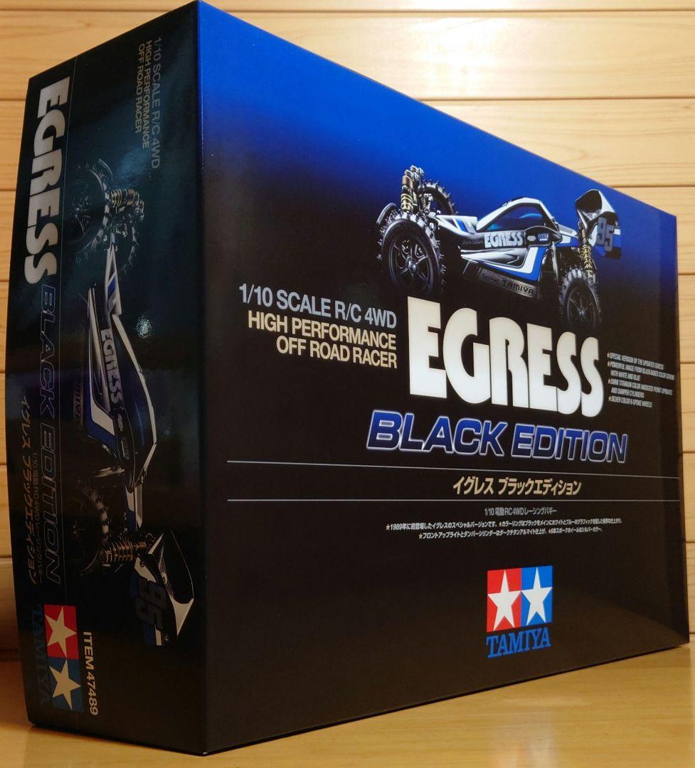 タミヤ電動RC四輪駆動オフロードバギーイグレスブラックエディション新品キットのみ