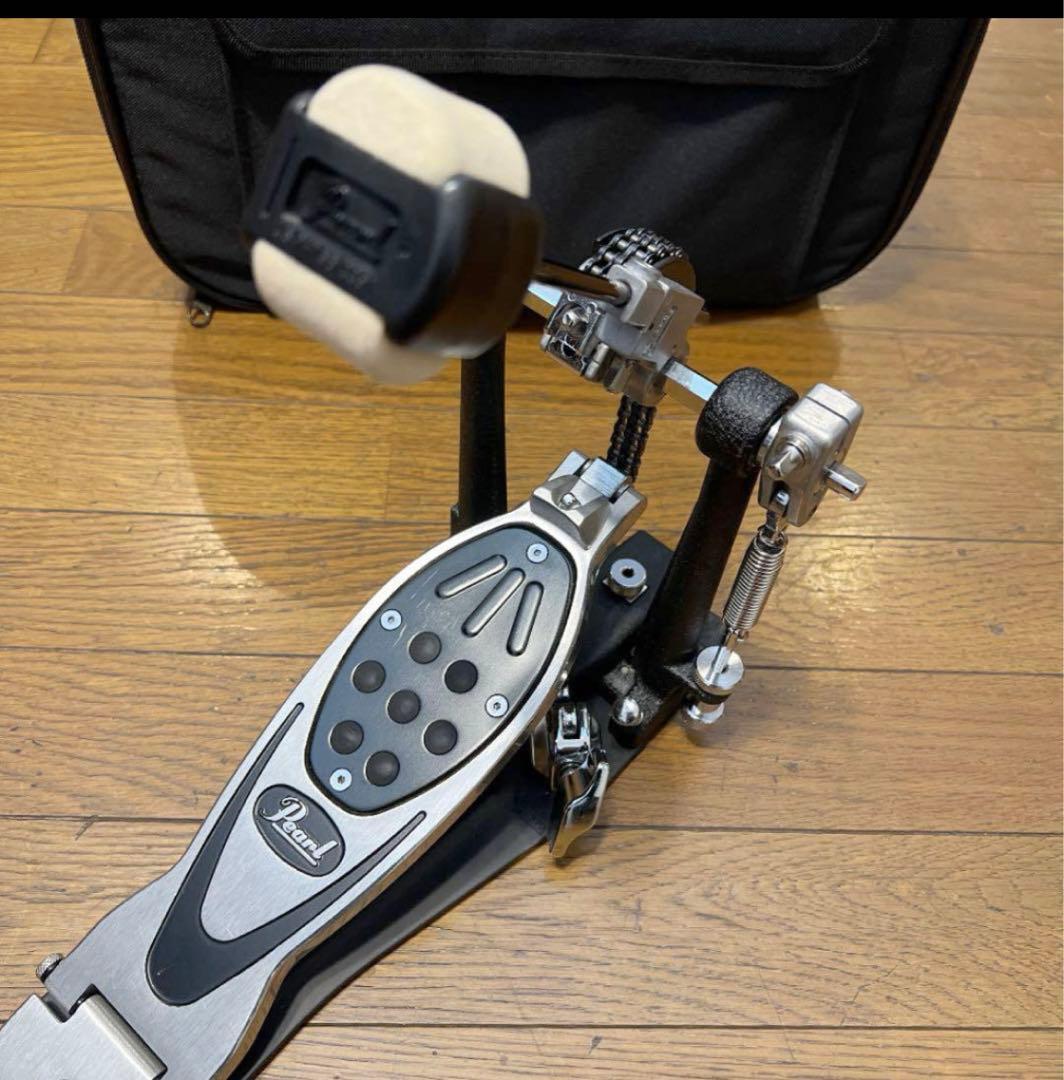 Pearl ドラムペダル ダブルチェーン ケース付き