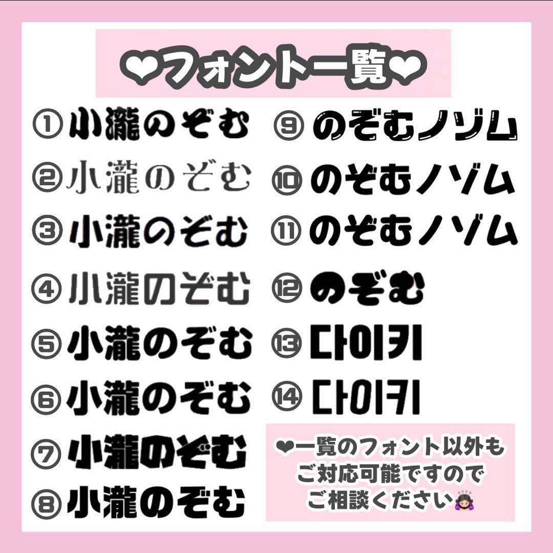 りページ うちわ文字 オーダー うちわ屋さん 連結うちわ 文字パネル