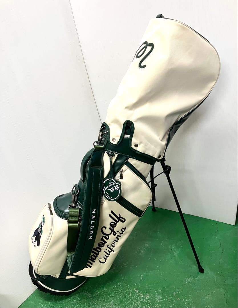 Malbon Golf マルボンゴルフ キャディバッグ スタンド型 フード2種付