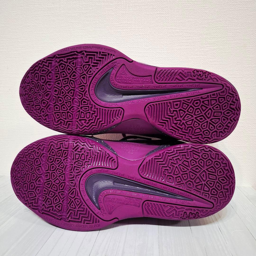 新品未使用 バスケットボールシューズ パープル NIKE JA2EP 24cm