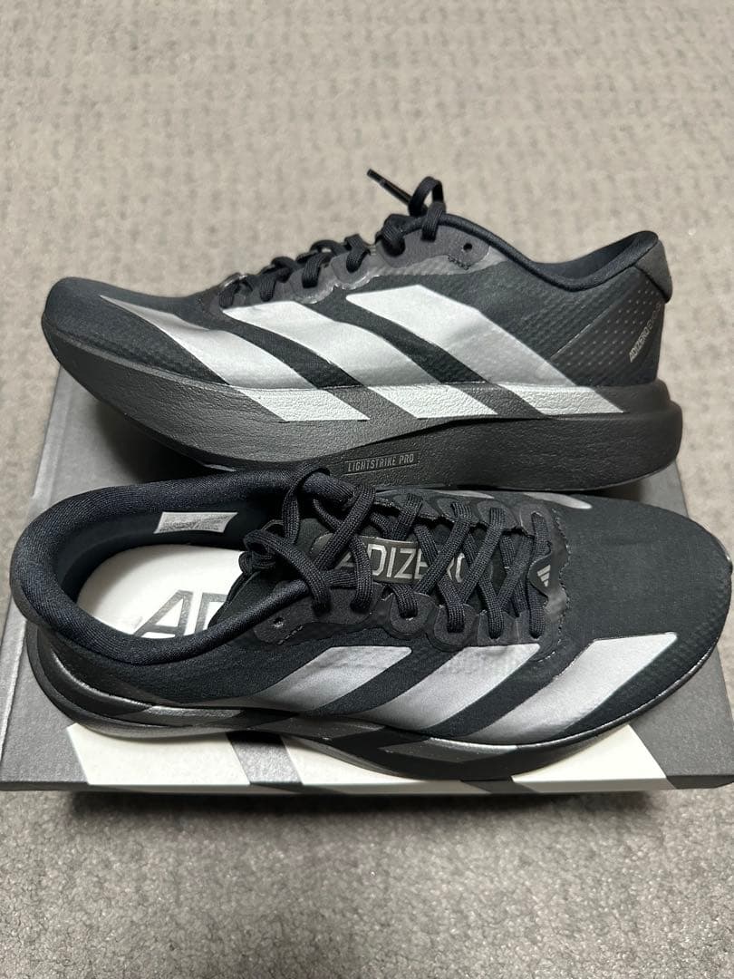 adidas EVO SL Woven ブラック / グレー 23.5cm