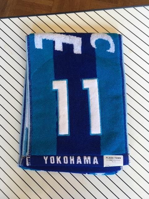 横浜FC 三浦知良 No.11 タオルマフラー