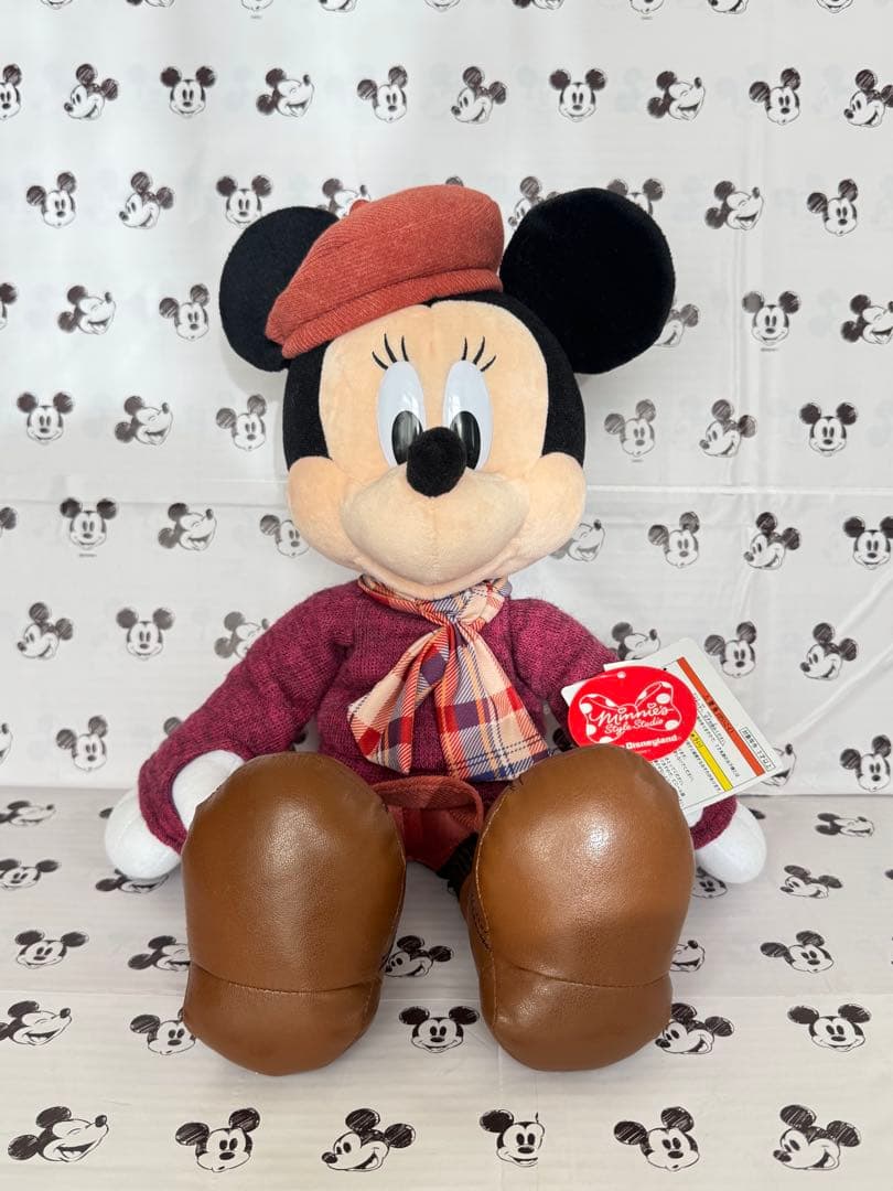 ミニー　スタイルスタジオ　秋　ぬいぐるみ