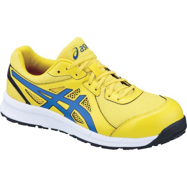 最終値下げ 新品 ASICS CP106安全靴 イエロー/ブルー25.5センチ