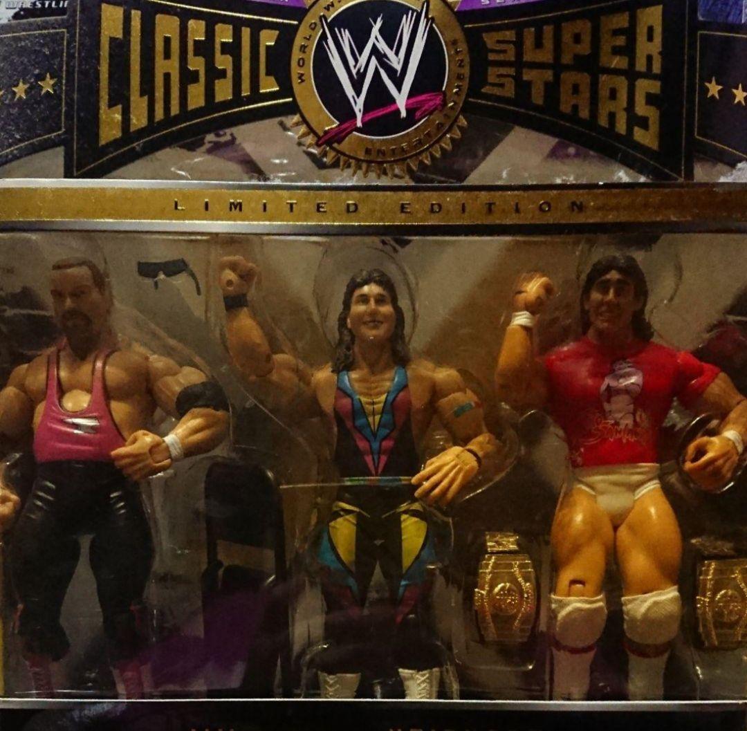 WWE『WWF』JIM&JANNETTY&SANTANA フィギュア