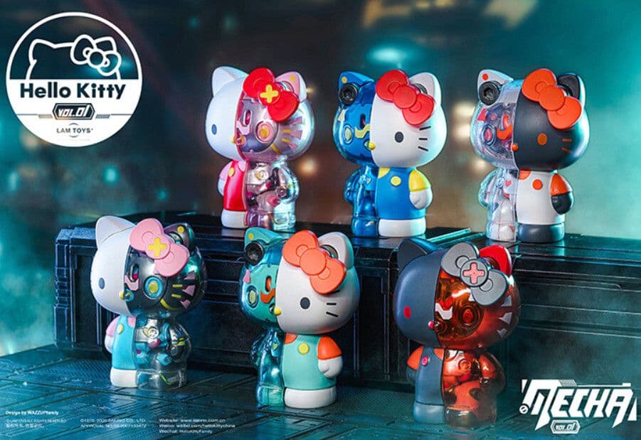 袋未開封 lamtoys Hello kitty メカフィギュア 6種セット