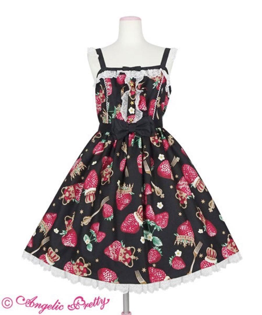 Angelic Pretty  CROWN Berry セット