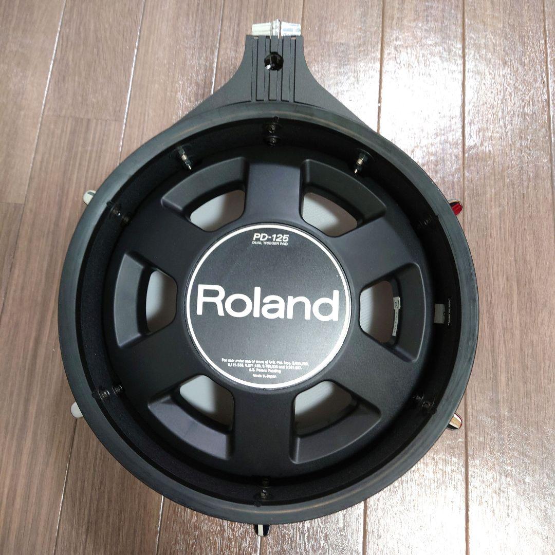 Roland PD-125 BK スネア タム ②