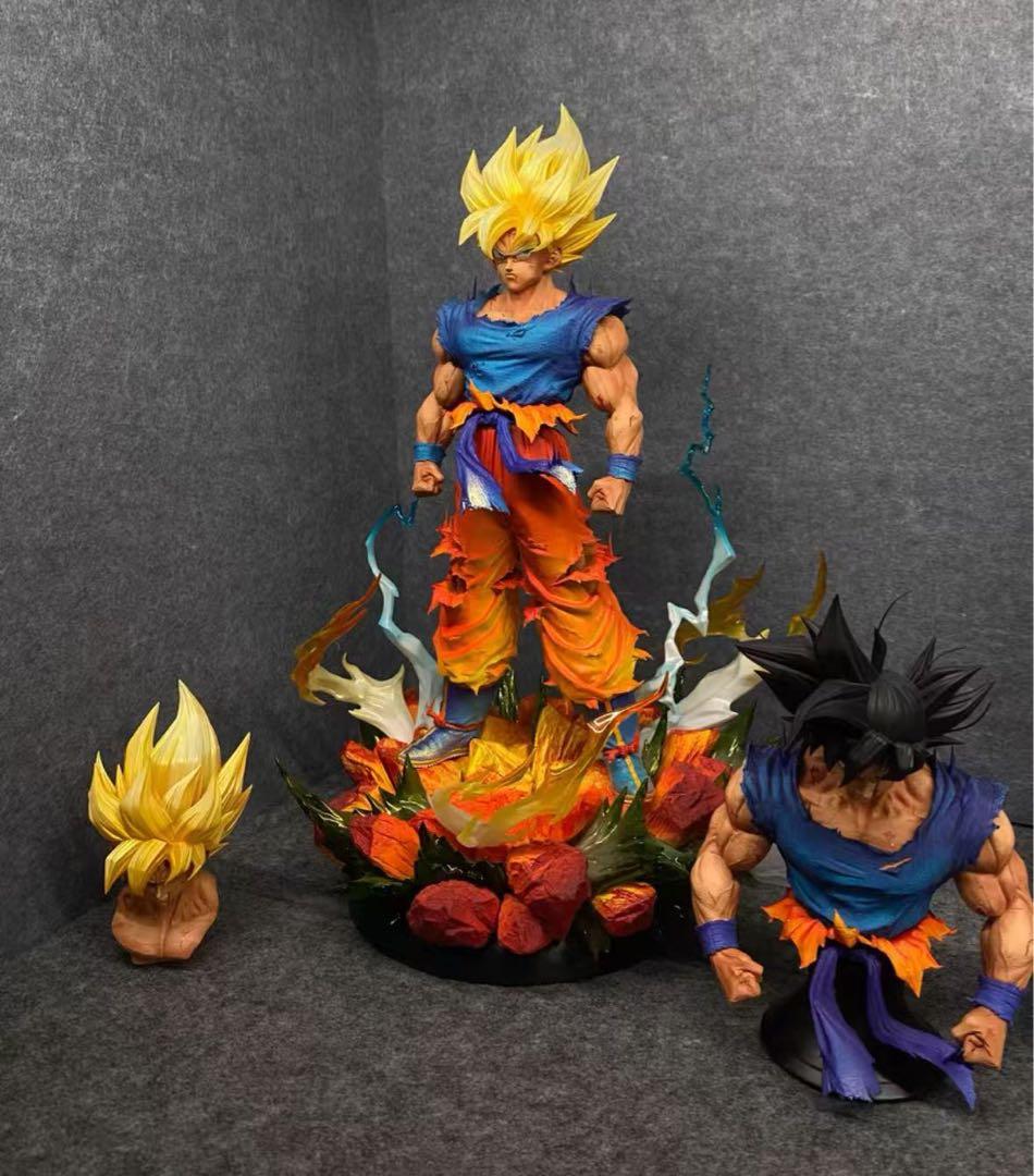 ドラゴンボール 孫悟空 ガレキ ガレージキット スタチューX③⑦③