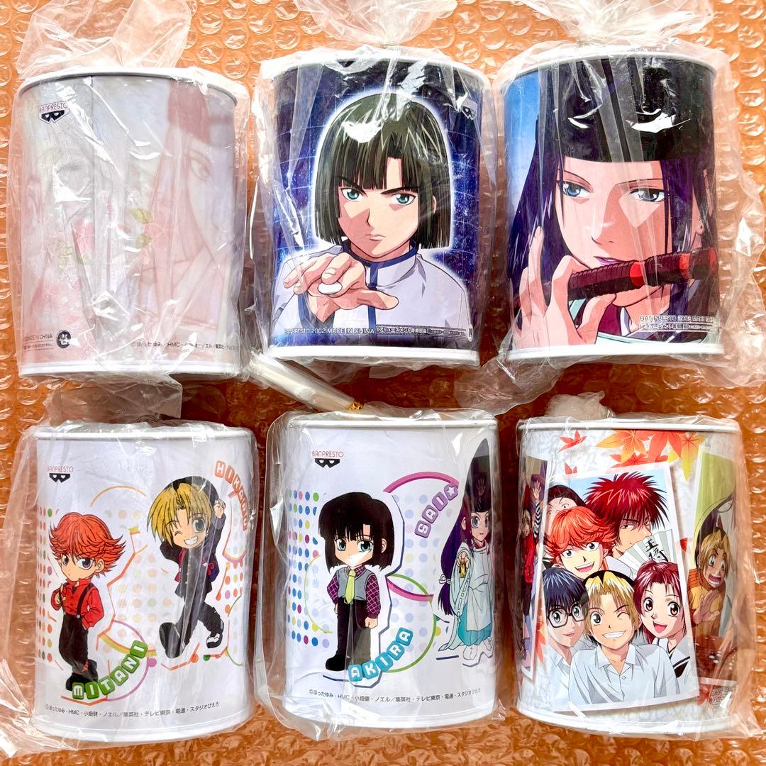 【当時品】ヒカルの碁 ヒカ碁 貯金箱 全６種セット 非売品 プライズ品