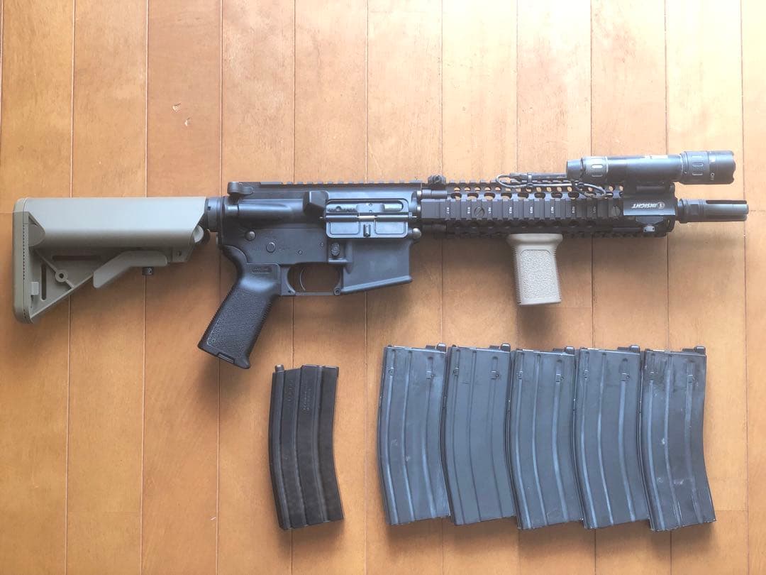 東京マルイ MK18 mod1 GBB 実物パーツ付き