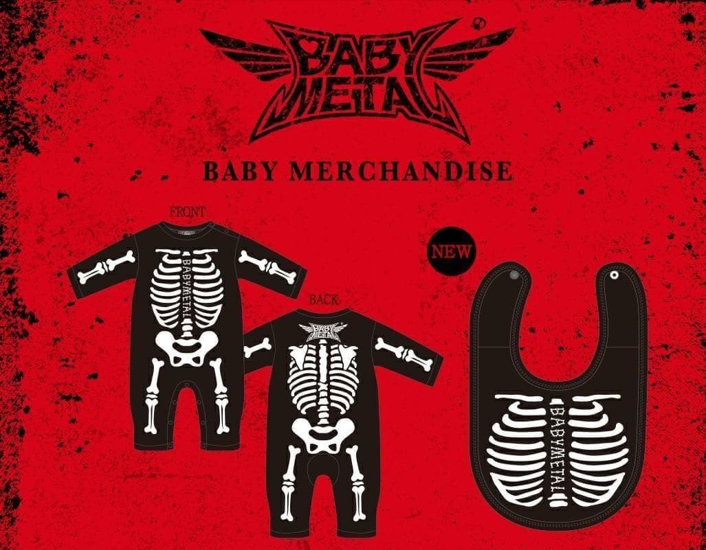 入手困難【BABYL】【超‼︎可愛いい‼︎】【骨ロンパース & 骨ビブ】