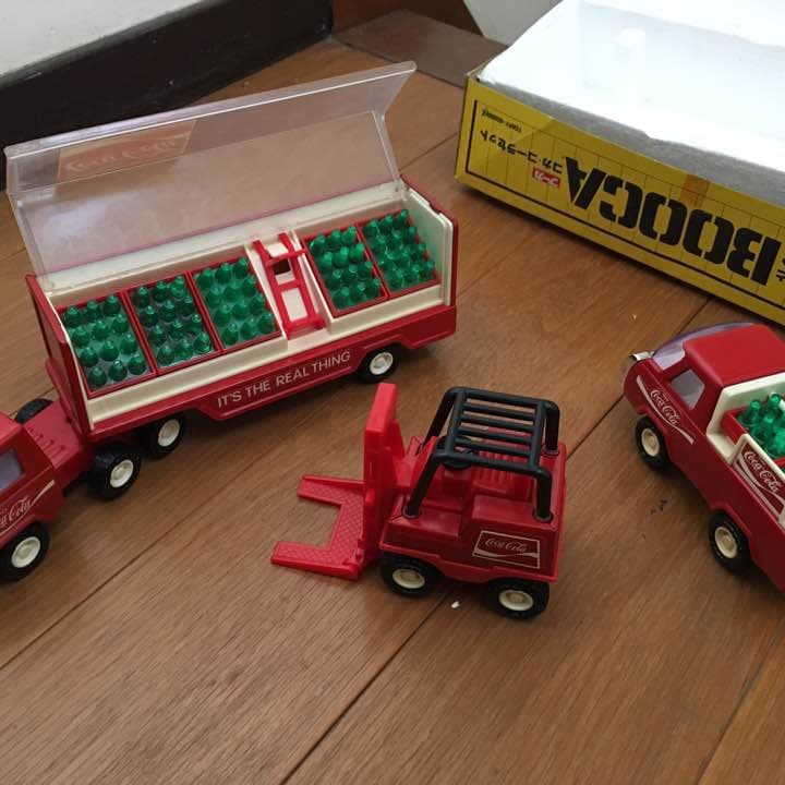 値下げ！コカ・コーラ BOOCA トイトラックセット