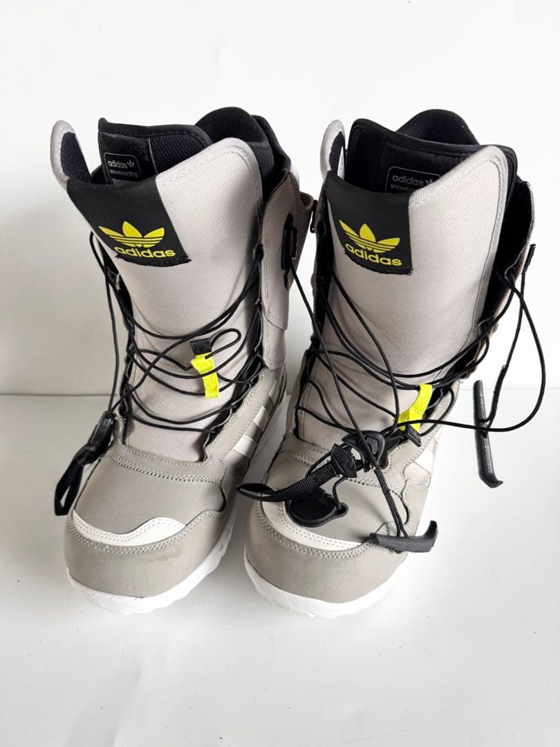 adidas スノーボードブーツ 26.5cm グレー BOA クイックレース