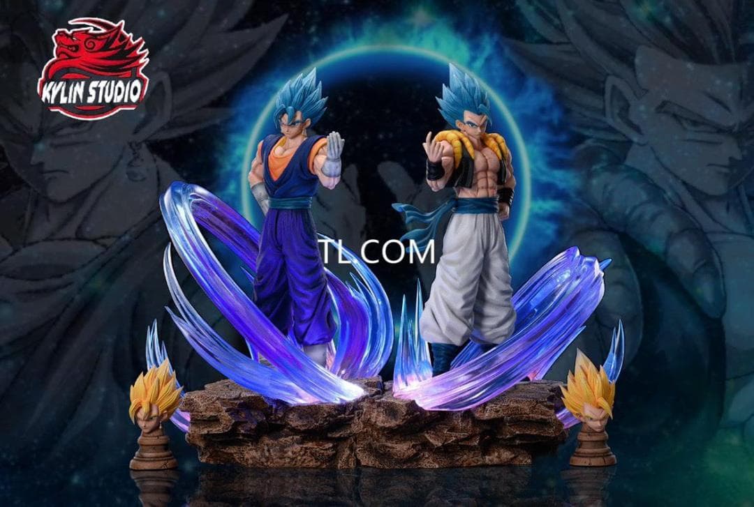新品未開封『ドラコンボール』 ゴジータ、ベジット　ガレージキット スタチュー