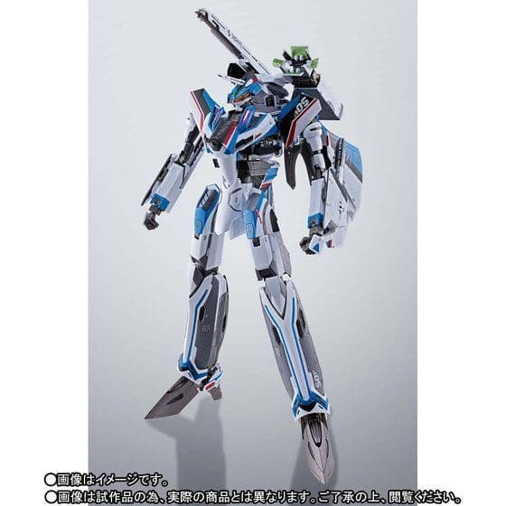 バンダイ魂ネイションDX超合金VF-31J改ジークフリードハヤテ・インメルマン機