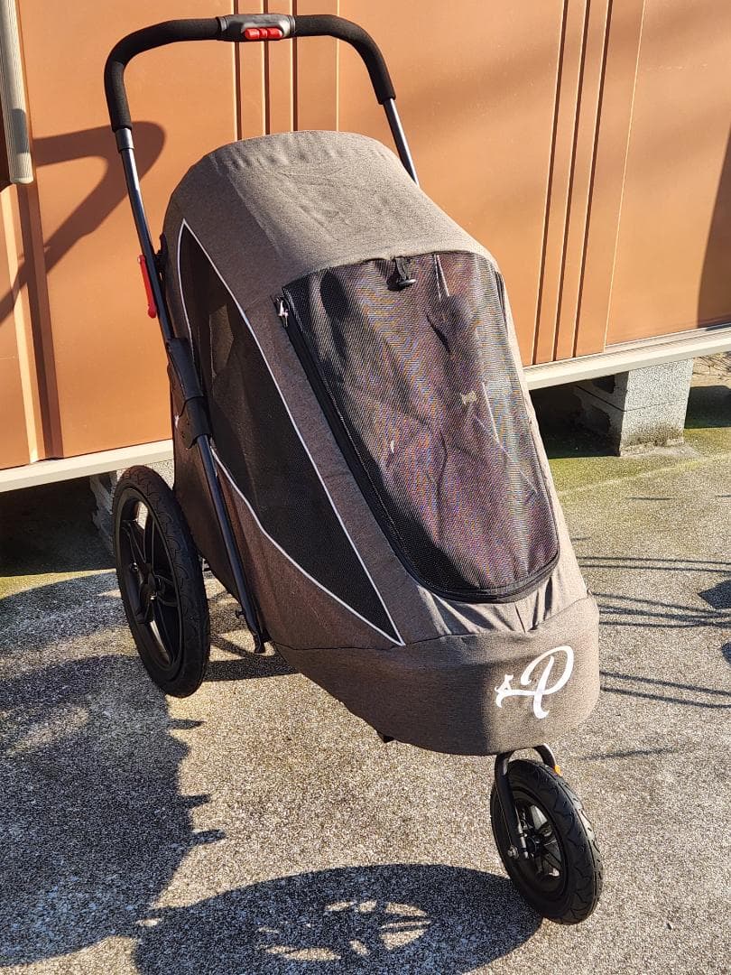 Petique ペティークブリーズ ジョガー グリーン ペット 大型ペットカート