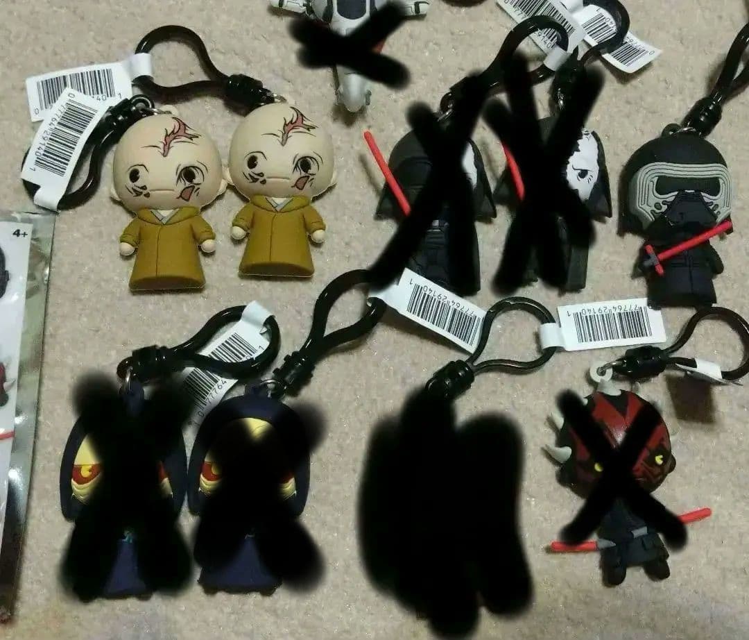 スター・ウォーズ アクリルキーホルダーセット