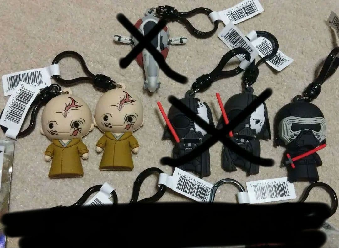 スター・ウォーズ アクリルキーホルダーセット