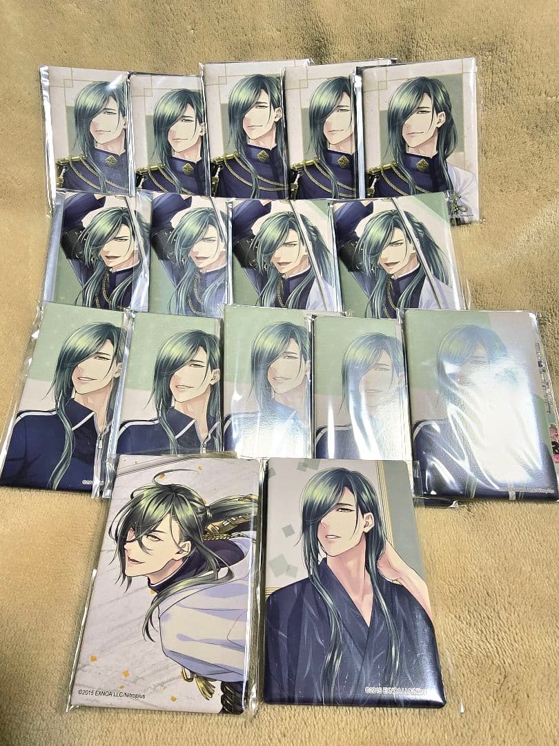 刀剣乱舞 にっかり青江 スクエア缶バッジ