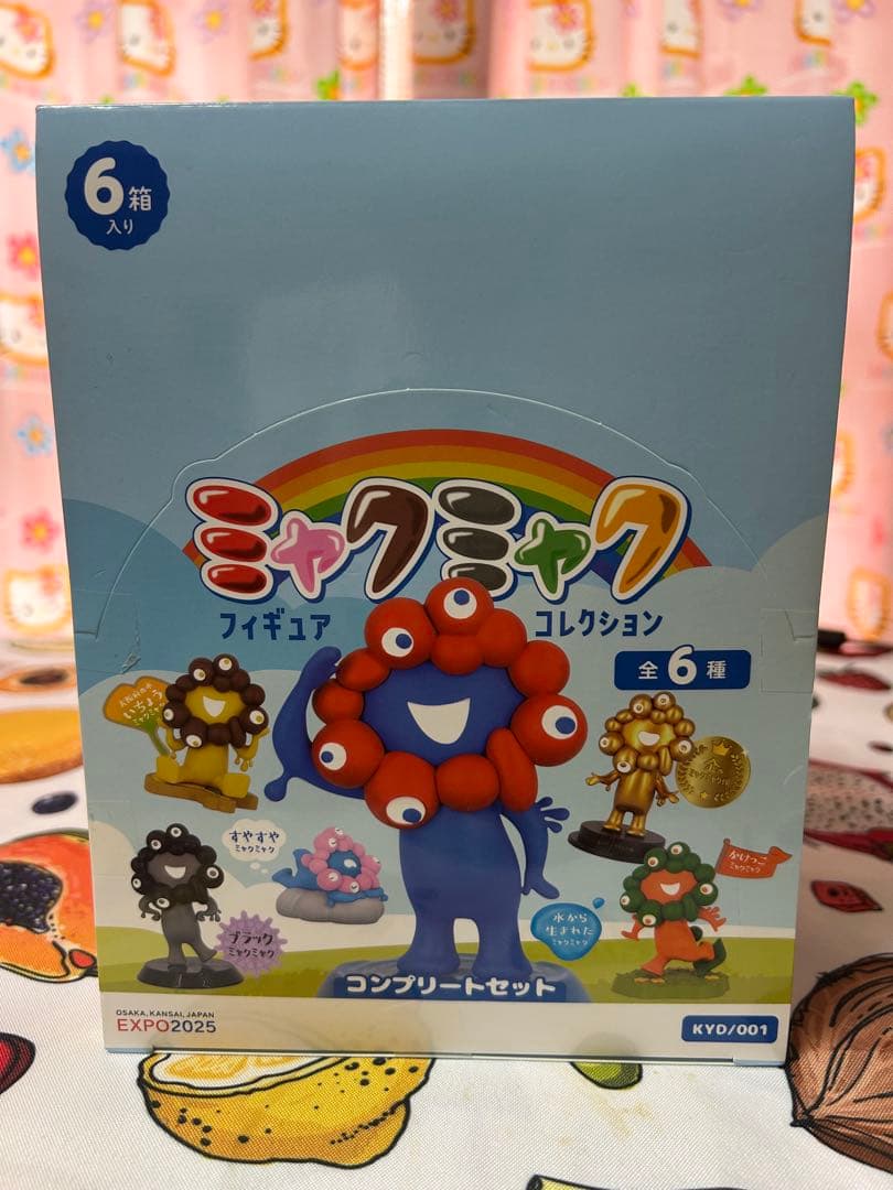 大阪万博　新品・未開封　ミャクミャク フィギュアコレクション 6体セット