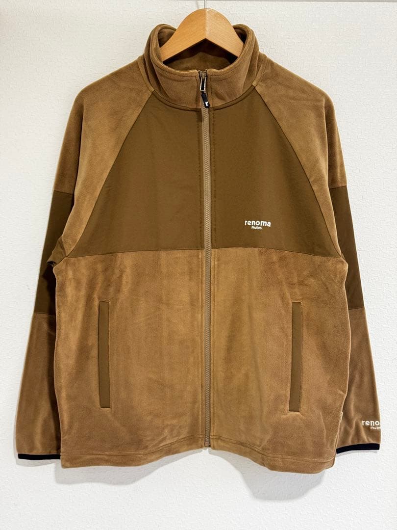 メンズウェア RENOMA GOLF BASIC SWITCHING FLEECE JK
