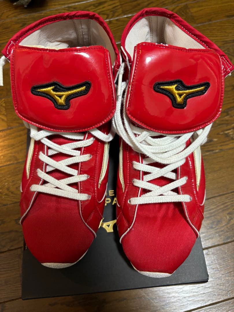【最終値下げ】Mizuno ボクシングシューズ レッド