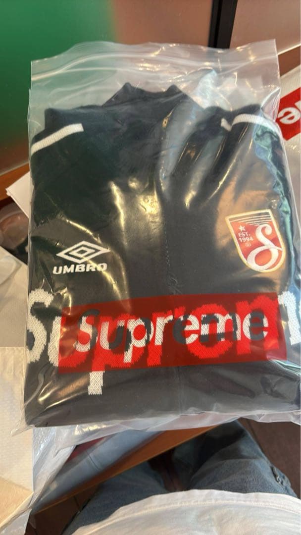 ウォームアップウェア Supreme x Umbro Zip Up Sweater