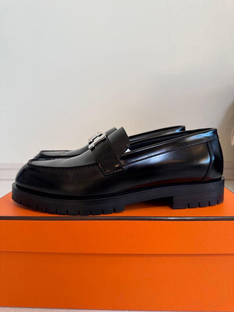 【美品】HERMES エルメス モカシン 〈フォーブル〉 36 1/2