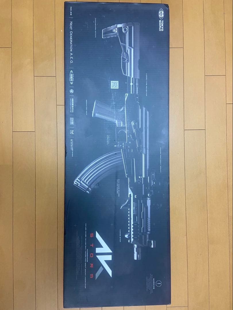 AK STORM トイガン ブラック